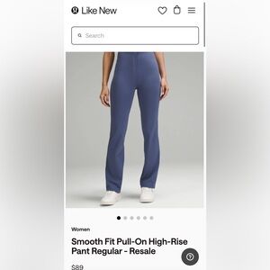 Lululemon Straight Leg Pants